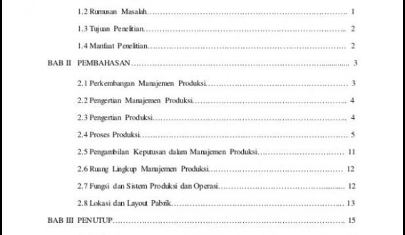 Cara Membuat Daftar Isi Kliping