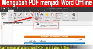 Praktis! Cara Mengkonversi Dokumen Microsoft Word ke PDF dalam Sekejap