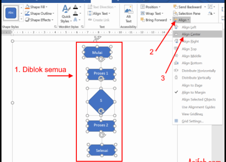 Mudah dan Cepat! Inilah Cara Membuat Diagram Alir Otomatis di Microsoft Word