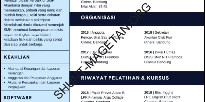 Tips Membuat CV Keren Menggunakan Word 2010