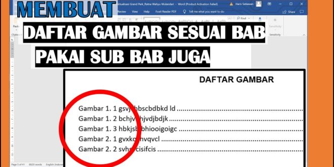 Praktis dan Efektif! Panduan Membuat Daftar Gambar Otomatis untuk Mempercepat Pekerjaan Anda