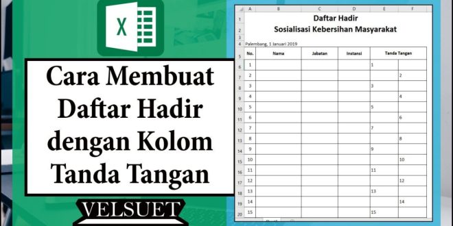 Praktis dan Mudah! Ini Dia Cara Membuat Daftar Hadir di HP Anda