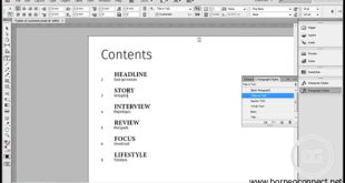 Cara Membuat Daftar Isi Otomatis Di Indesign