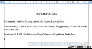 Langkah Mudah Membuat Daftar Pustaka Otomatis di Microsoft Word 2007