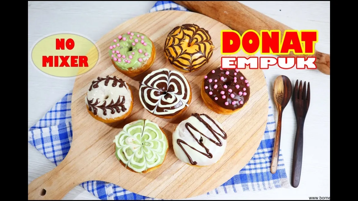 Sederhana dan Praktis, Ini Dia Cara Membuat Donat Empuk Tanpa Mixer