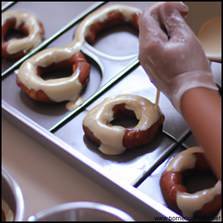 Cara Membuat Donat Glaze