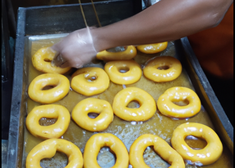 Cara Membuat Donat Mie