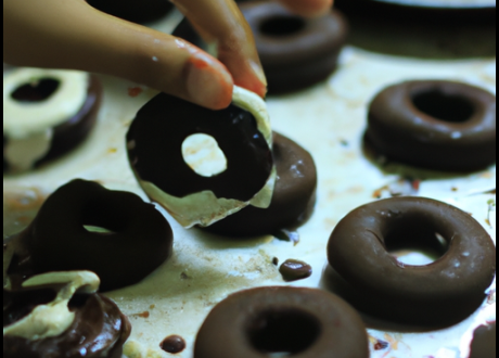 Cara Membuat Donat Oreo