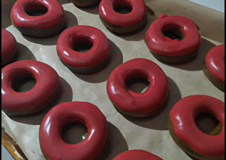 Cara Membuat Donat Red Velvet