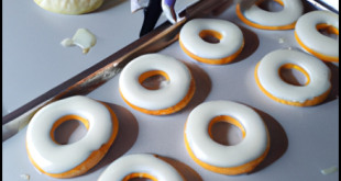 Cara Membuat Donat White Ring