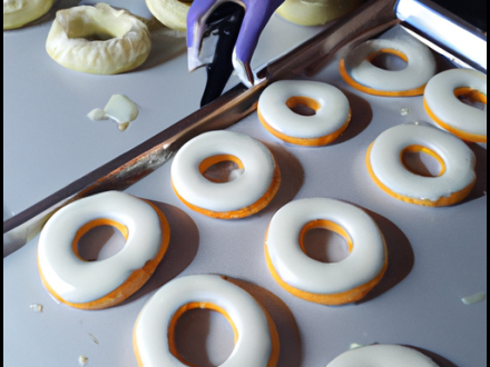 Cara Membuat Donat White Ring