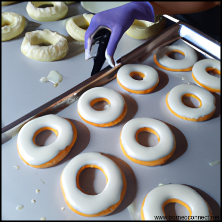 Cara Membuat Donat White Ring