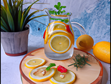 Cara Membuat Infused Water Lemon