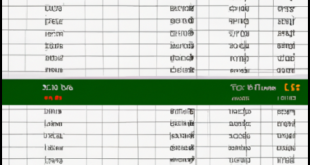 Cara Membuat Tabel Di Excel