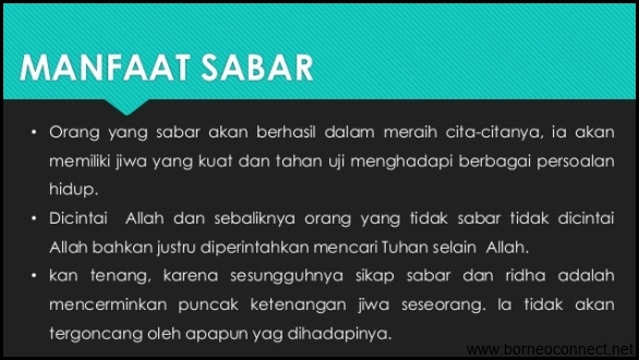 Ketika Sabar Membawa Manfaat: Mengungkap Keajaiban Sifat Sabar yang Nyata