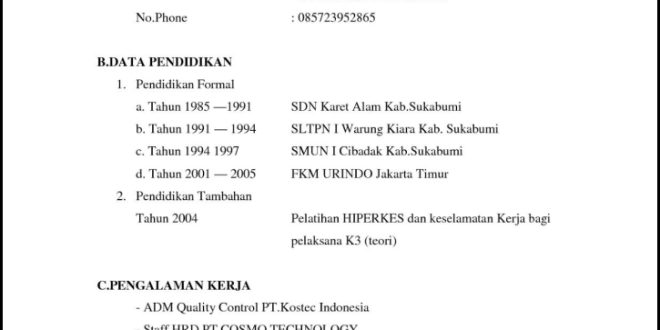 Mudah dan Praktis! Cara Membuat CV di Hp yang Efektif