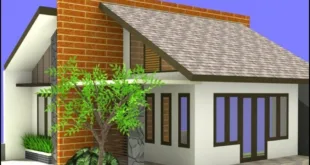 Inspirasi Desain Rumah Atap Miring yang Simetris Kiri-Kanan