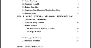 5 Langkah Mudah Membuat Daftar Isi Proposal Penelitian yang Efektif