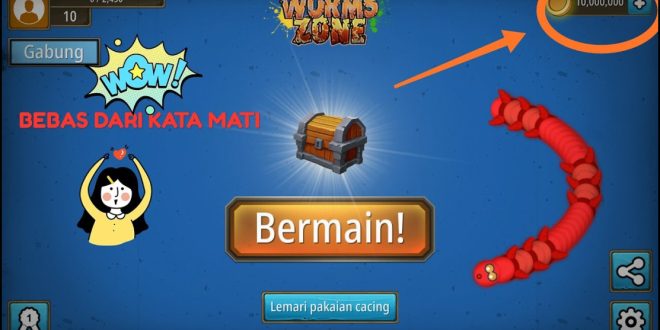 Bermain Game Zona Cacing dengan Lebih Seru: Unduh Zona Cacing Mod Apk Sekarang!