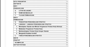 Cara Membuat Daftar Isi Lewat Hp