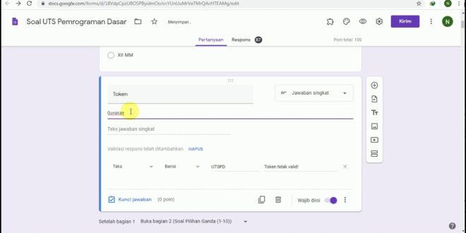 Panduan Praktis Membuat Token pada Google Form Secara Mudah dan Cepat