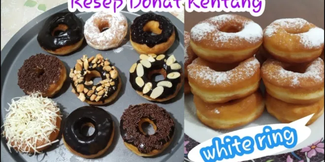 Kreasikan Donat Kentang White Ring yang Lezat untuk Diolah di Rumah