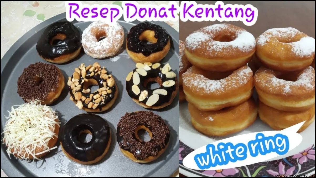 Kreasikan Donat Kentang White Ring yang Lezat untuk Diolah di Rumah
