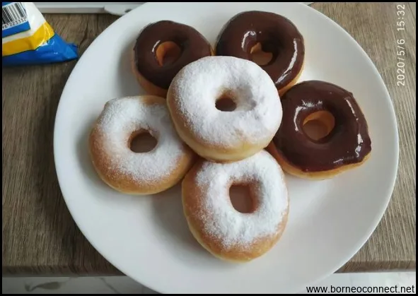 Donat Yang Super Empuk Tanpa Kentang? Ini Dia Caranya! | Borneo Connect