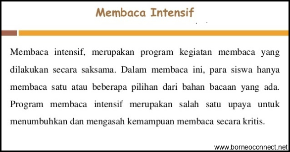 Meningkatkan Kemampuan Berpikir Analitis melalui Membaca Intensif