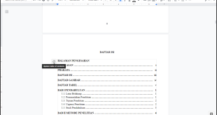 Cara Membuat Daftar Isi Pada Google Docs